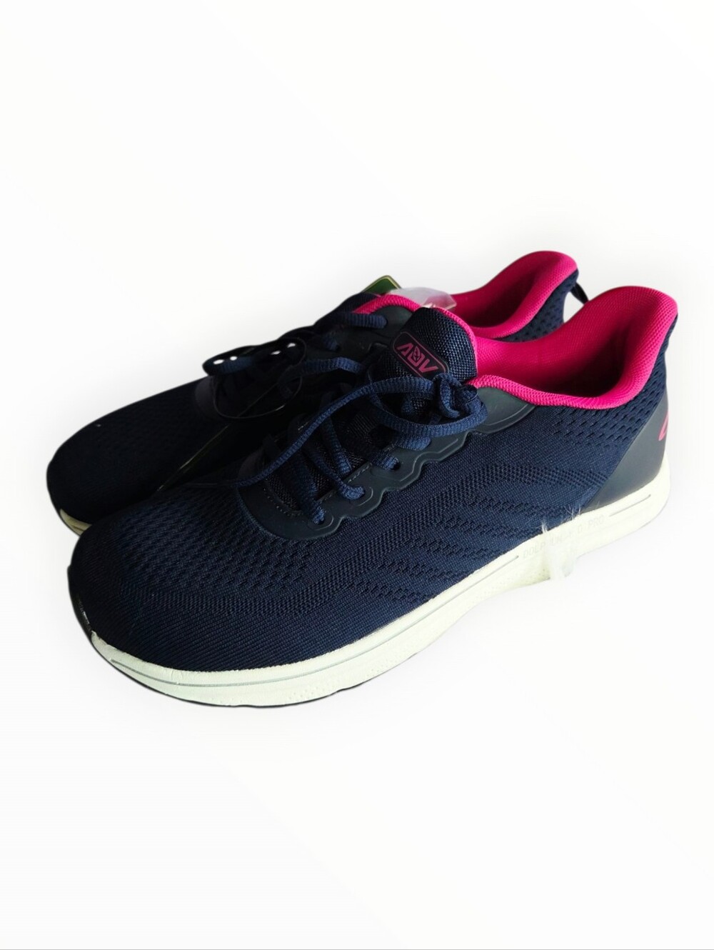 Avo Wide Toe Box Women’s Navy and Pink Running Sneakers 9
